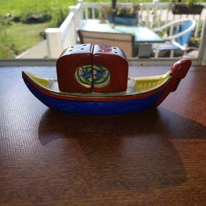 Vintage 3 Piece Salt and Pepper Shaker Set